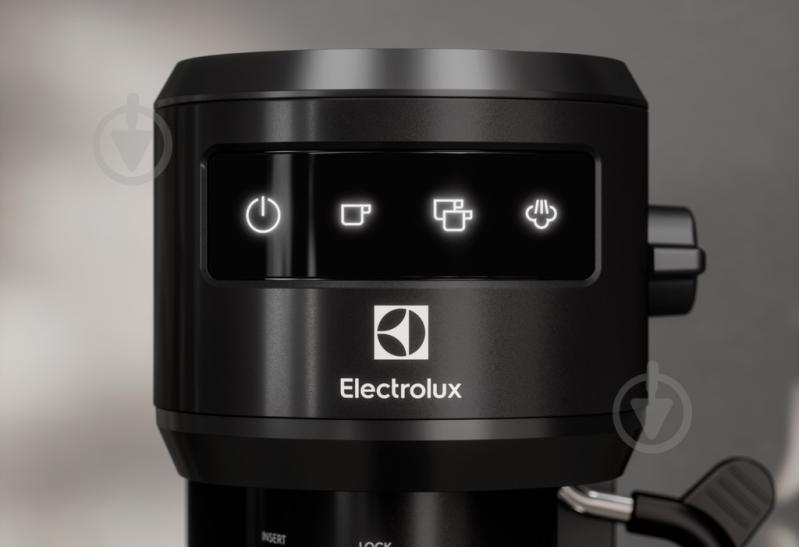 ВІТРИНА! Кавоварка ріжкова Electrolux E6EC1-6BST - фото 11