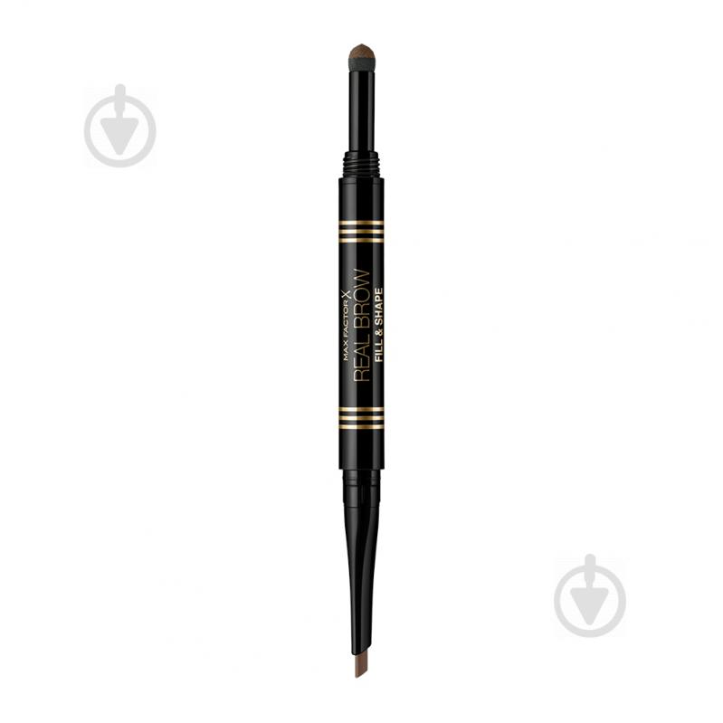 Карандаш для бровей Max Factor Real Brow Fill & Shape №02 Soft Brown 1 г - фото 2