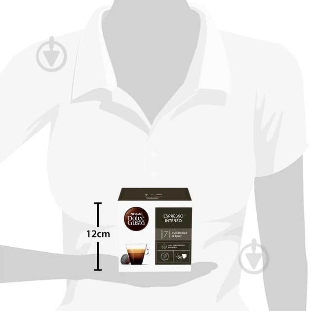 Кава в капсулах Nescafe Dolce Gusto Espresso Intenso 16х7г - фото 9 Кава в капсулах Nescafe Dolce Gusto Espresso Intenso 16х7г - фото 9