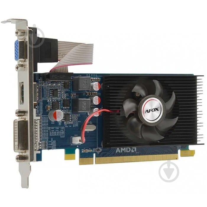 Відеокарта AFOX Radeon HD 6450 LP fan 1GB DDR3 64bit (AF6450-1024D3L5) - фото 2