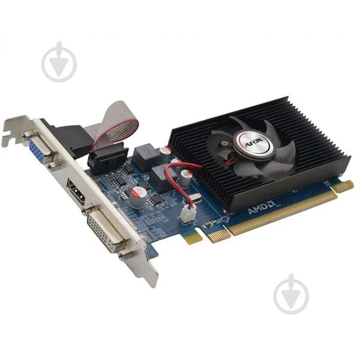 Відеокарта AFOX Radeon HD 6450 LP fan 1GB DDR3 64bit (AF6450-1024D3L5) - фото 3