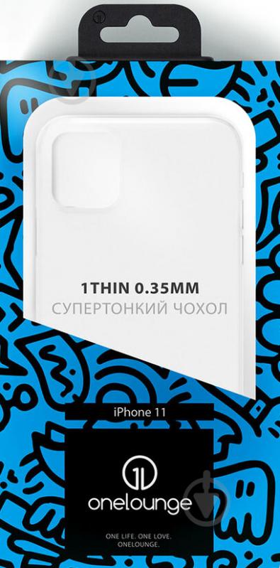 Чехол-накладка OneLounge 1Thin 0.35mm для Apple iPhone 11 (13948) white - фото 5