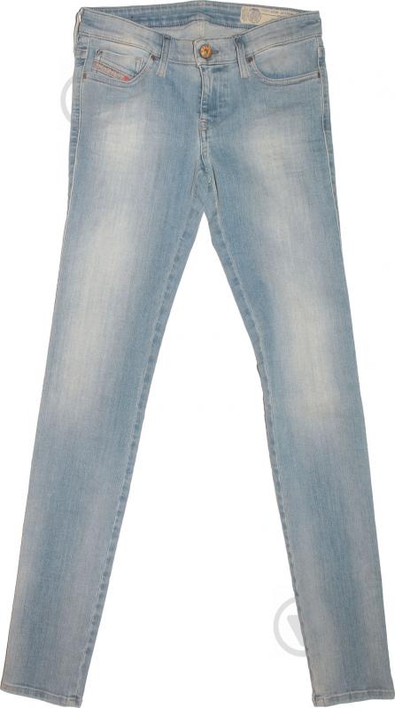 Джинсы Diesel SKINZEE-LOW L.34 PANTALON 00S54Q 084CR-1 р. 26-34 синий - фото 1