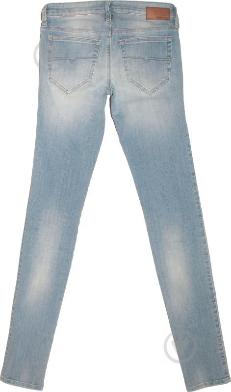 Джинсы Diesel SKINZEE-LOW L.34 PANTALON 00S54Q 084CR-1 р. 26-34 синий - фото 2