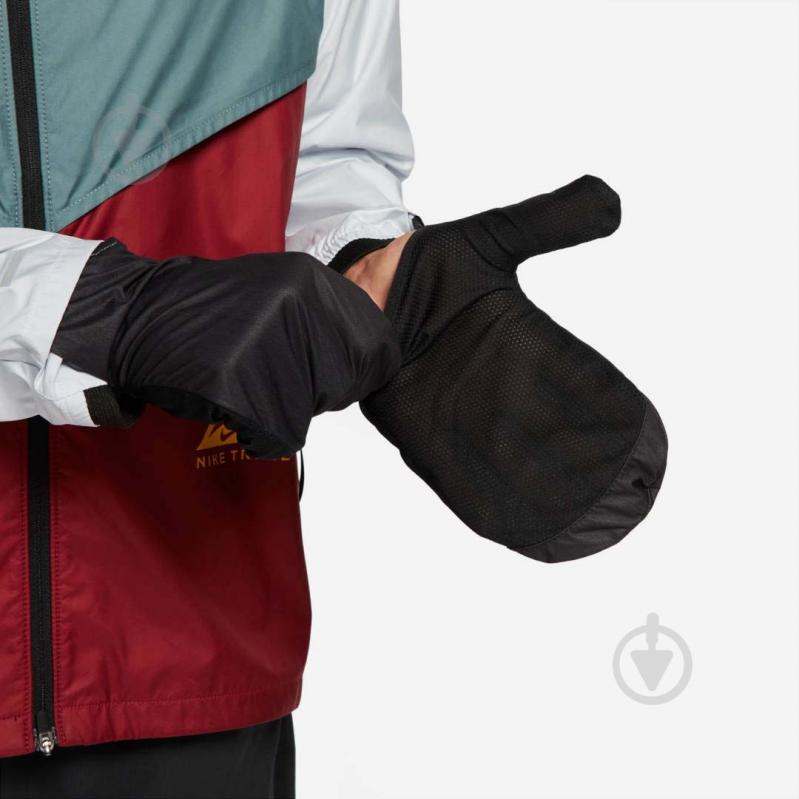 Ветровка мужская весенняя Nike M NK SF TRAIL WINDRUNNER JKT CZ9054-387 р.S серая - фото 7