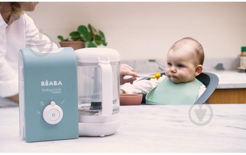 Блендер-пароварка Beaba Babycook Express синий (916303) - фото 13