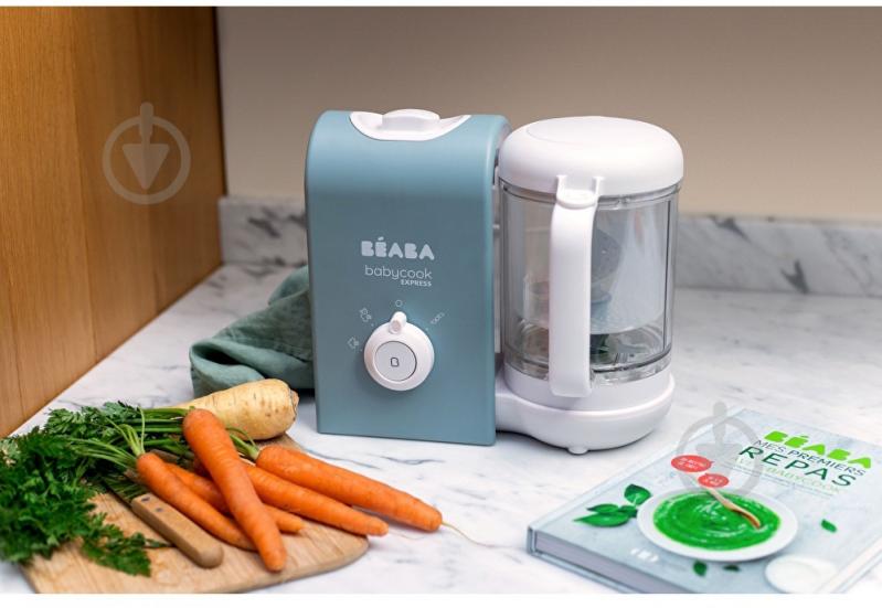 Блендер-пароварка Beaba Babycook Express синий (916303) - фото 11