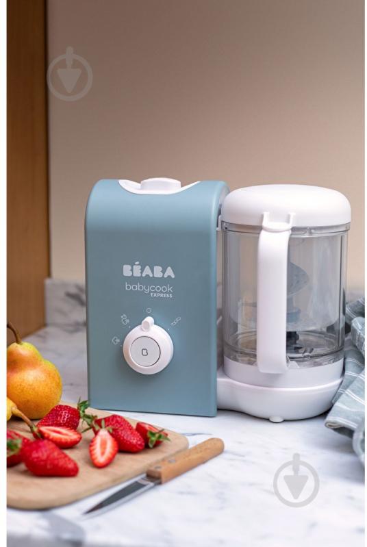 Блендер-пароварка Beaba Babycook Express синий (916303) - фото 9