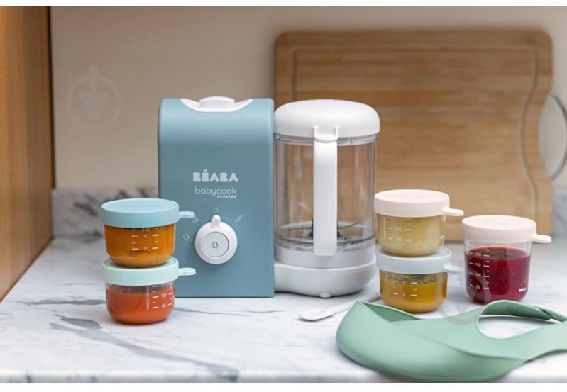 Блендер-пароварка Beaba Babycook Express синий (916303) - фото 14
