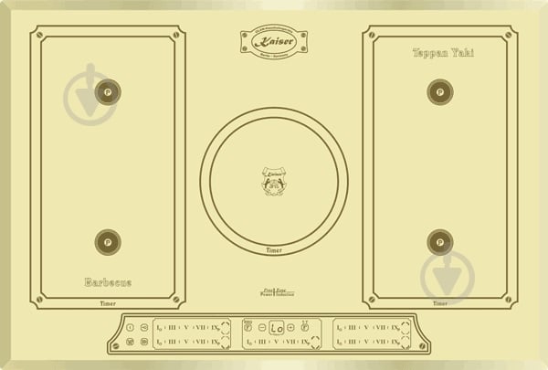 Варочная поверхность индукционная Kaiser KCT 7797 FI ElfEm - фото 1