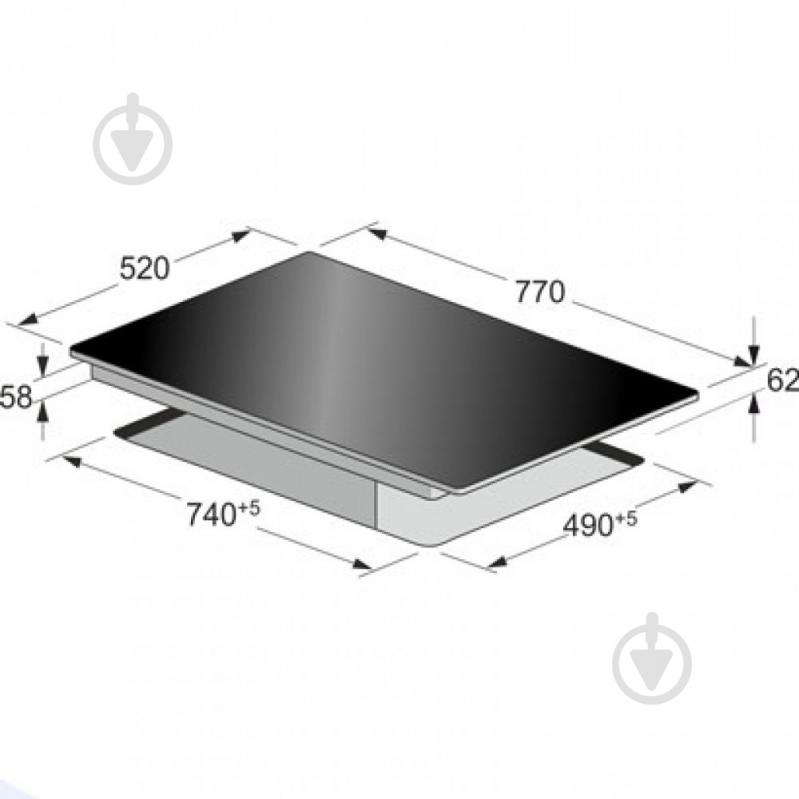 Варочная поверхность индукционная Kaiser KCT 7797 FI ElfEm - фото 2