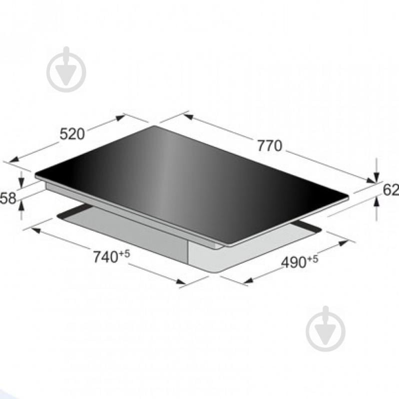 Варильна поверхня індукційна Kaiser KCT 7797 FI RotEm - фото 2