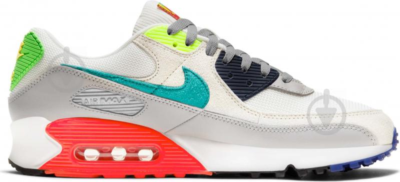 Кросівки чоловічі демісезонні Nike AIR MAX 90 DA5562-001 р.44,5 різнокольорові - фото 2