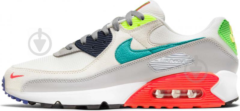 Кросівки чоловічі демісезонні Nike AIR MAX 90 DA5562-001 р.44,5 різнокольорові - фото 3