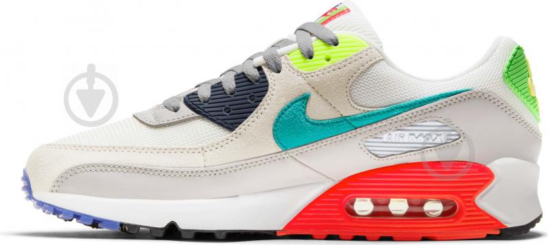 Кросівки чоловічі демісезонні Nike AIR MAX 90 DA5562-001 р.44,5 різнокольорові - фото 4