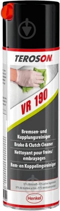 Очиститель тормозов LOCTITE сцепление Teroson VR 190 универсальный (232315) 500 мл - фото 1