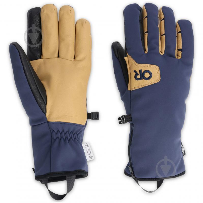 Варежки Outdoor Research MEN'S STORMTRACKER SENSOR GLOVES 244881-1289 р.XL синий - фото 1