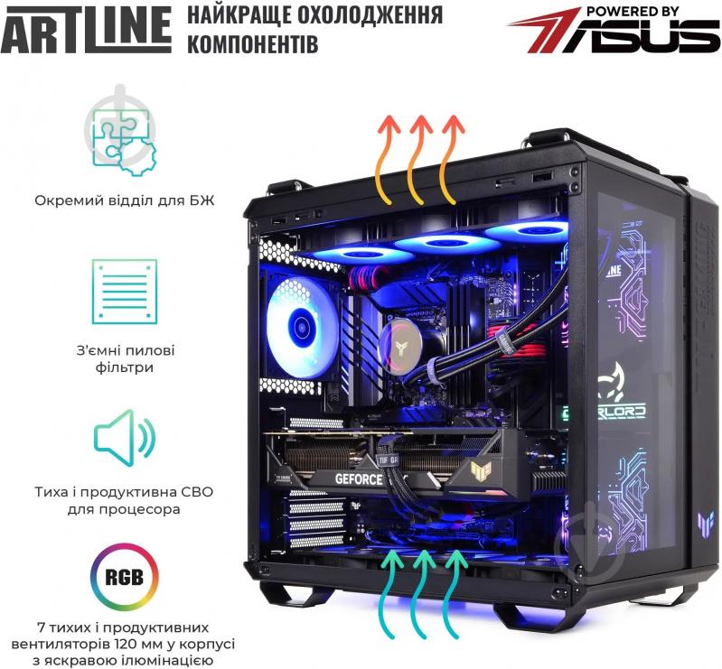 Компьютер Artline Overlord GT502 (GT502v91) black - фото 7