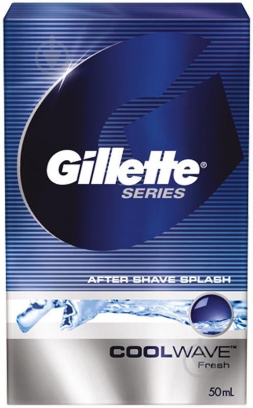 Лосьон после бритья Gillette Series Cool Wave 50 мл - фото 1