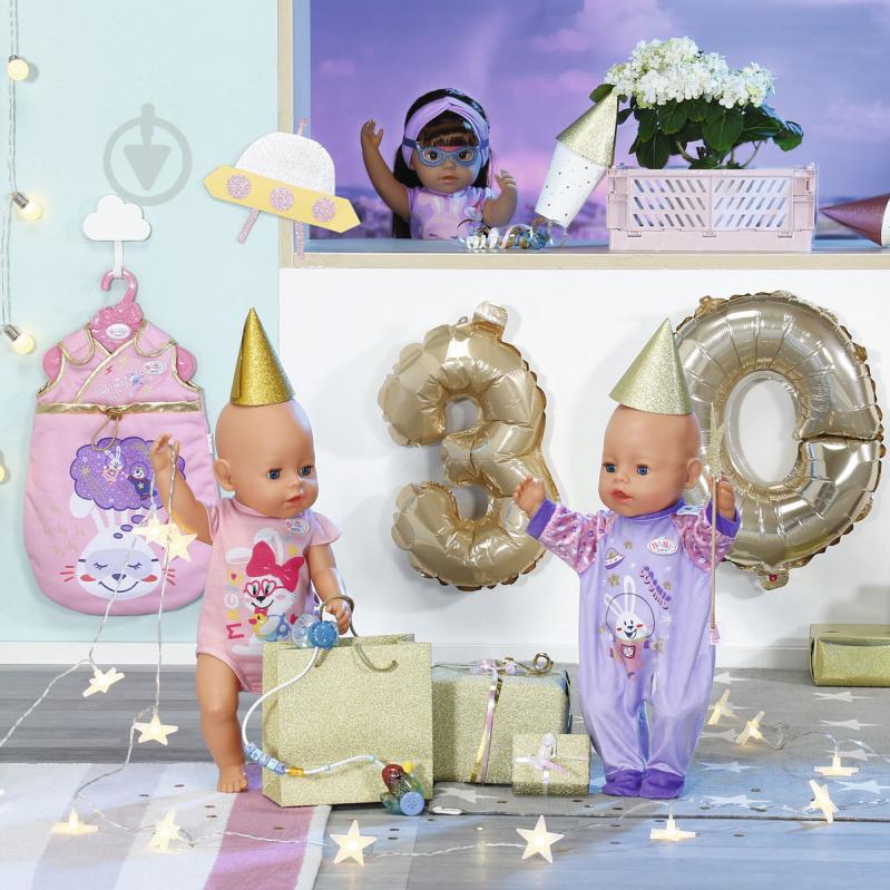 Одежда для куклы Zapf BABY born Праздничный комбинезон 831090 - фото 11