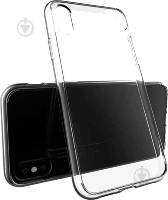 Чехол-накладка OneLounge SilicolDots для Apple iPhone X / Apple iPhone XS (4819) transparent - фото 3