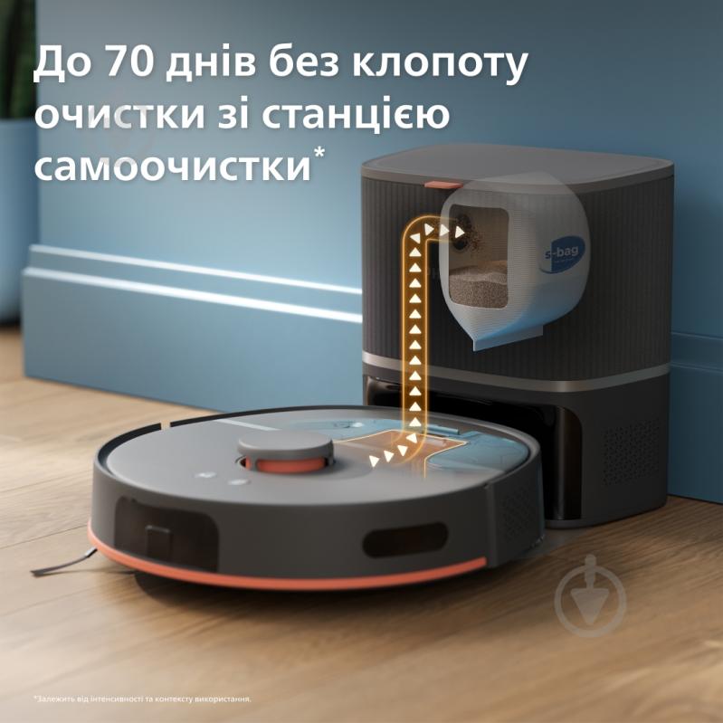 ВИТРИНА! Робот-пылесос Philips 5000 Series XU5100/10 grey - фото 7