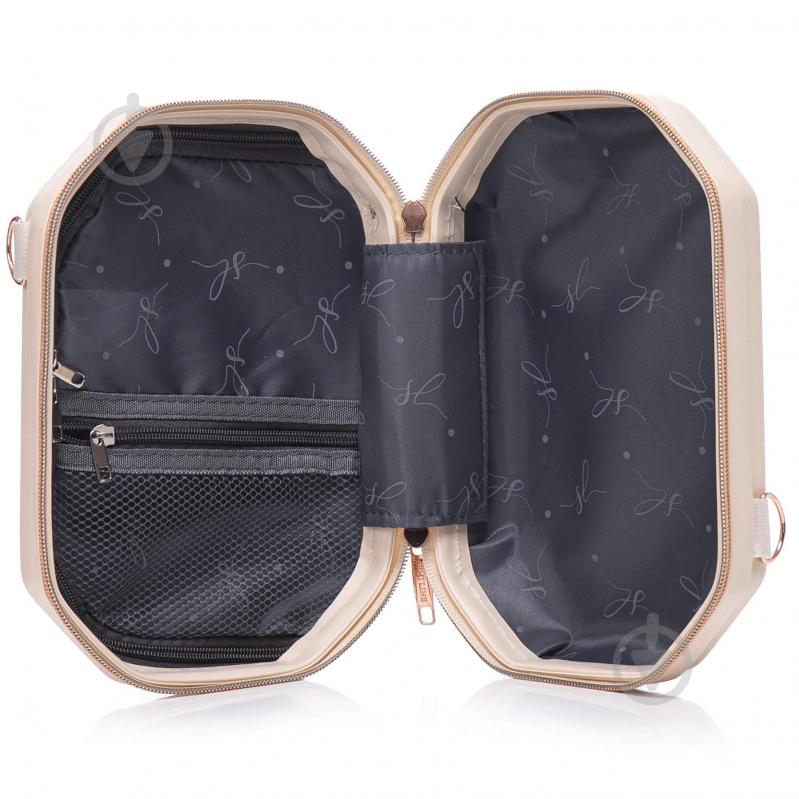 Б'юті-кейс SEMI LINE бежевий T5820-1 - фото 4 Б'юті-кейс SEMI LINE бежевий T5820-1 - фото 4