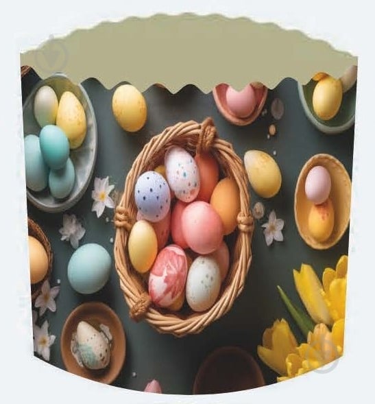 Форма для кулича бумажная d 70 мм - фото 3