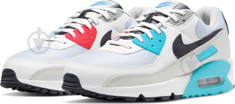 Кроссовки мужские демисезонные Nike AIR MAX 90 CV8839-100 р.44 разноцветные - фото 6