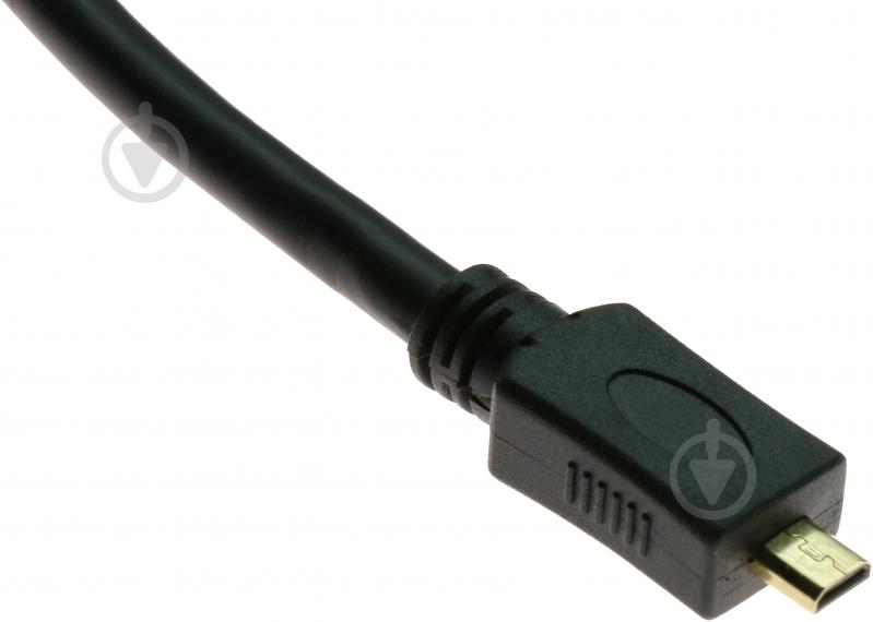 Кабель Sven HDMI – microHDMI 1 м чорний (HDMI-Micro HDMI 19M-) - фото 5