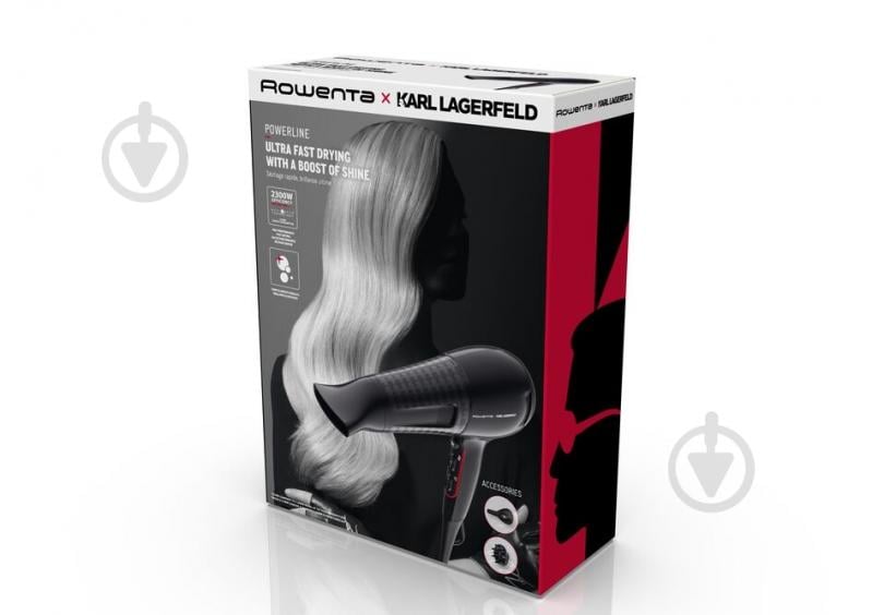 ВИТРИНА! Фен Rowenta POWERLINE KARL LAGERFELD CV591LF0 - фото 10 ВИТРИНА! Фен Rowenta POWERLINE KARL LAGERFELD CV591LF0 - фото 10
