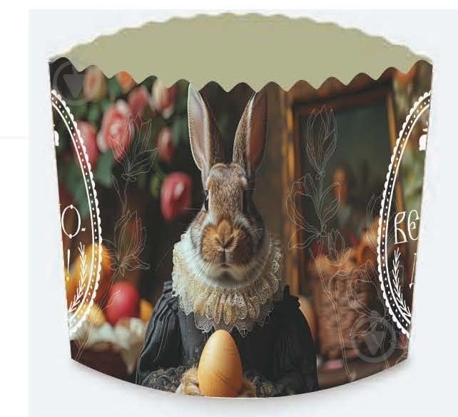 Форма для кулича бумажная d 90 мм - фото 3