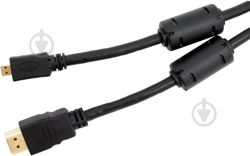 Кабель Sven HDMI – microHDMI 1.8 м чорний (HDMI-Micro HDMI 19M-19M, 1,8 m) - фото 2