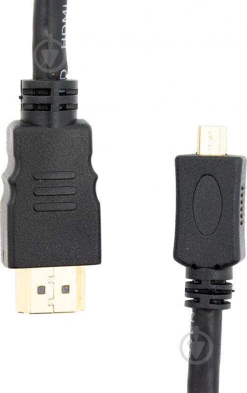 Кабель Sven HDMI – microHDMI 1.8 м черный (HDMI-Micro HDMI 19M-19M, 1,8 m) - фото 3