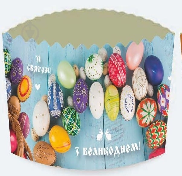 Форма для кулича бумажная d 110 мм - фото 1 Форма для кулича бумажная d 110 мм - фото 1