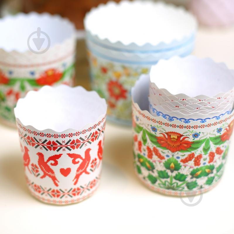 Форма для кулича бумажная d 110 мм - фото 12 Форма для кулича бумажная d 110 мм - фото 12