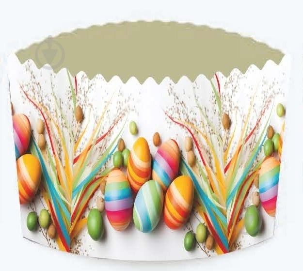 Форма для кулича бумажная d 130 мм - фото 3