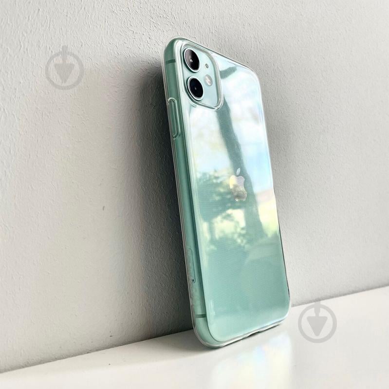 Чохол-накладка OneLounge SilicolDots для Apple iPhone 11 (9532) transparent - фото 3