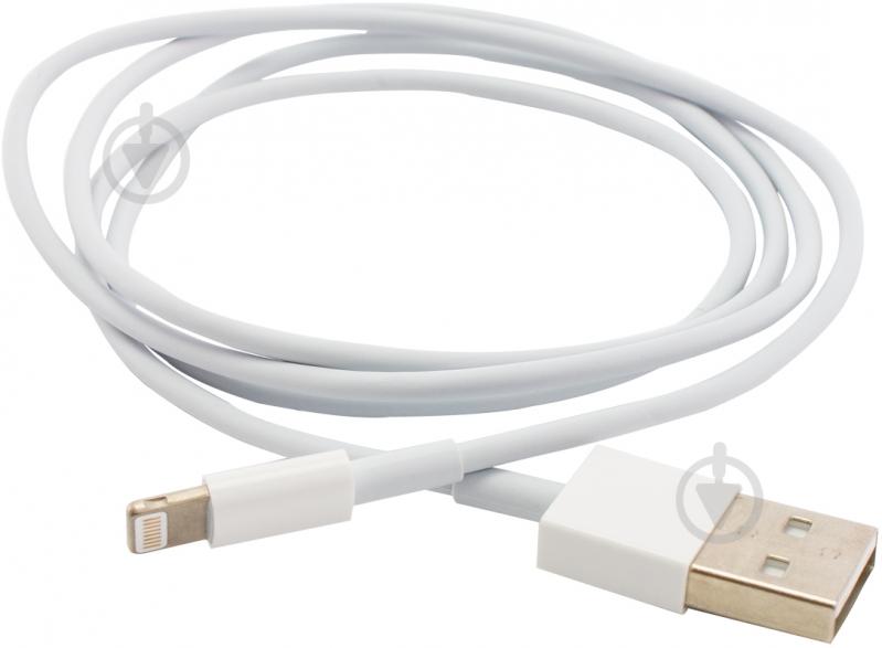 Кабель Luxe Cube 1 м белый (LIGHTNING TO USB WHITE) - фото 1