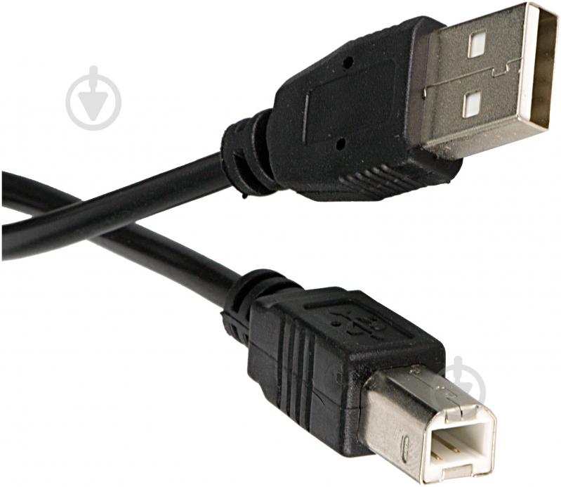 Кабель Sven USB Bm – USB 5 м черный (USB 2.0 Am-Bm,5m) - фото 2 Кабель Sven USB Bm – USB 5 м черный (USB 2.0 Am-Bm,5m) - фото 2