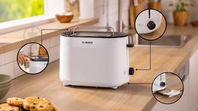 ВИТРИНА! Тостер Bosch TAT2M121 - фото 9 ВИТРИНА! Тостер Bosch TAT2M121 - фото 9