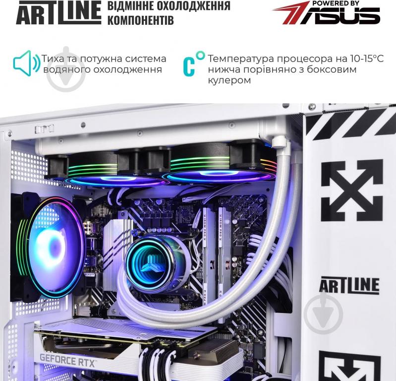 Компьютер Artline Gaming D31WHITE (D31Whitev83) white - фото 9