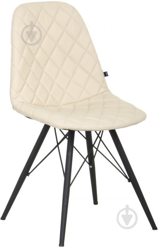Стул обеденный Nowy Styl Liya 4LX Black (Box-2) (CH) ECO-07 черный/молочный - фото 1 Стул обеденный Nowy Styl Liya 4LX Black (Box-2) (CH) ECO-07 черный/молочный - фото 1