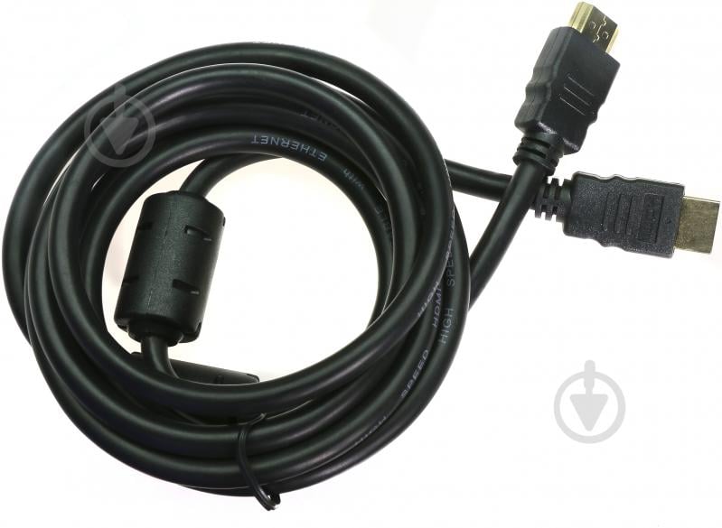 Кабель EMT HDMI 2 м чорний (5-0502-1) COMP HDMI d-7,3мм - фото 3