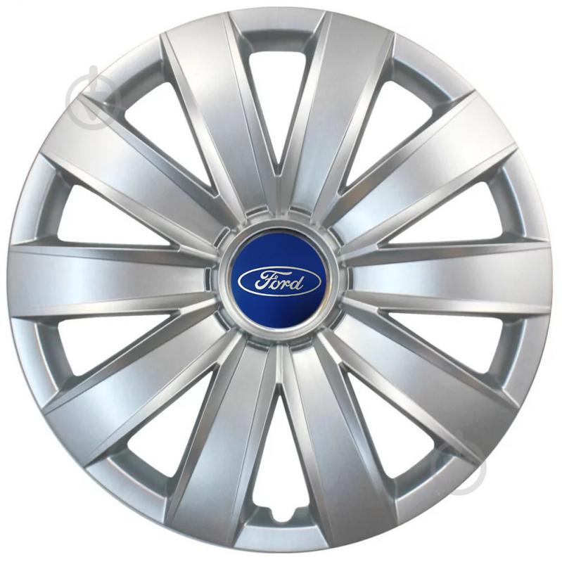 Колпак для колес SKS Ford 226 104755 R14" 4 шт. серебряный - фото 1