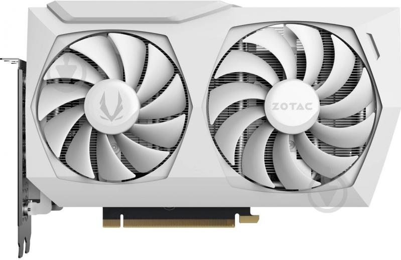 Відеокарта Zotac GeForce RTX 3060 AMP білий 12GB GDDR6 192bit (ZT-A30600F-10P) - фото 3