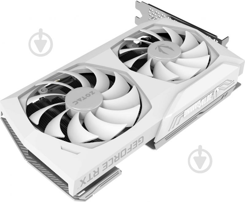 Відеокарта Zotac GeForce RTX 3060 AMP білий 12GB GDDR6 192bit (ZT-A30600F-10P) - фото 2