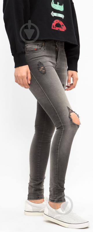 Джинси Diesel SKINZEE L.32 PANTALONI 00S142 0683L-2 р.25-32 чорний - фото 2