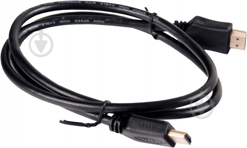 Кабель EMT HDMI – HDMI 1 м черный (5-0501) - фото 1