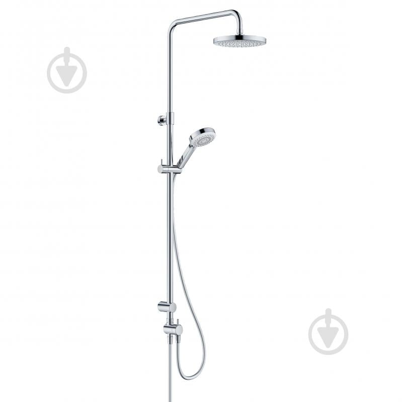 Душевая система Kludi настенный монтаж DIVE DUAL SHOWER SYSTEM DN 15 (680800500) - фото 1